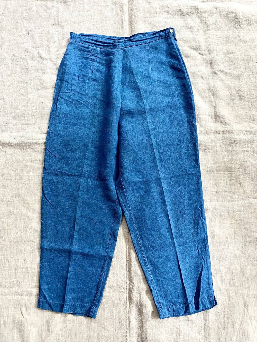 VTG Silk/Cotton High Waist Trousers